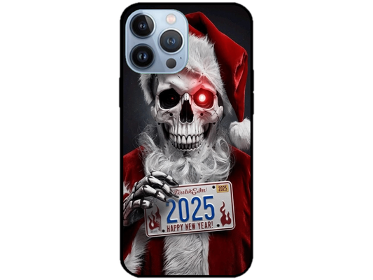 Skin Santa Skull, compatibil cu Apple iPhone 14 Pro Max, M0247