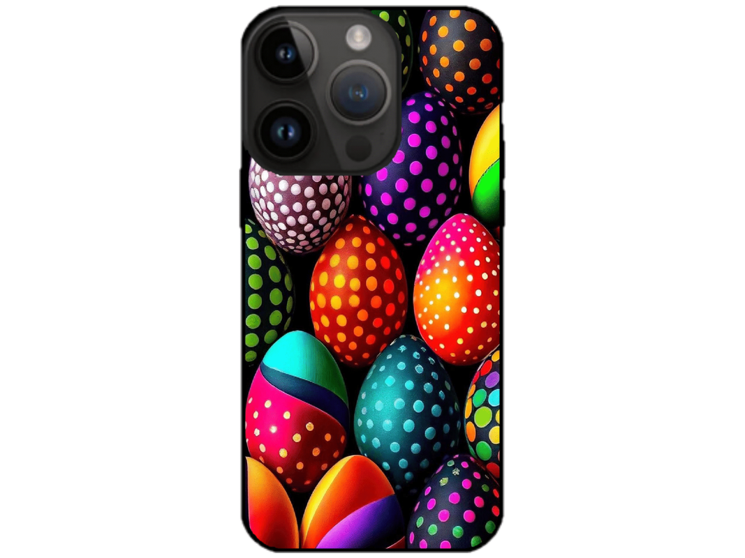 Skin Easter Egg, compatibil cu Apple iPhone 15 Pro, M0006