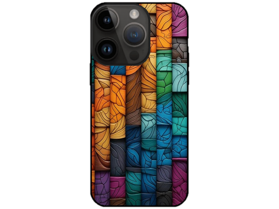 Skin Mozaic 6, compatibil cu Apple iPhone 15 Pro, M0023