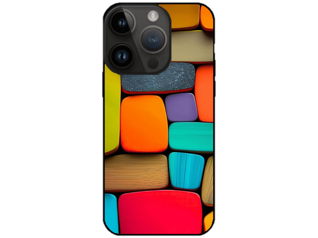 Skin Mozaic 9, compatibil cu Apple iPhone 15 Pro, M0035