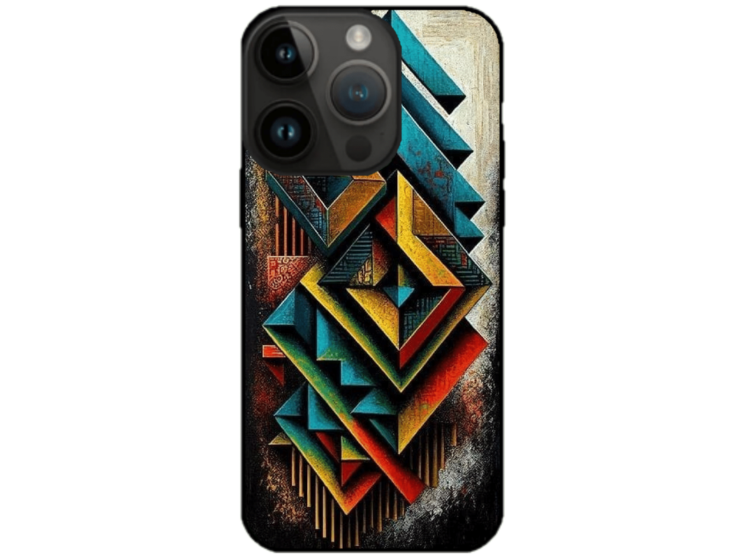 Skin Shapes 1, compatibil cu Apple iPhone 15 Pro, M0039