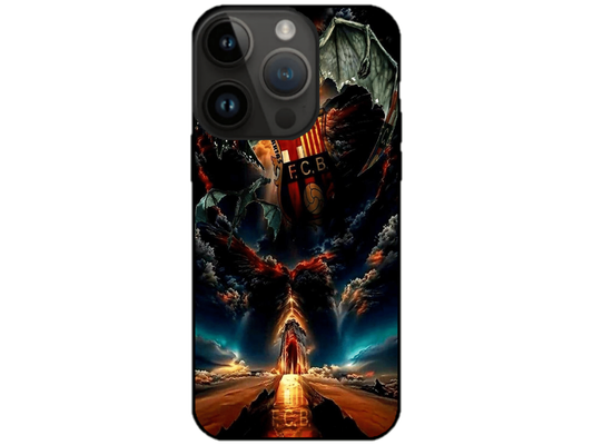 Skin FC Barcelona 2, compatibil cu Apple iPhone 15 Pro Max, M0121