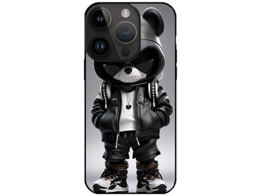 Skin Cool Bear 1, compatibil cu Apple iPhone 15 Pro Max, M0129