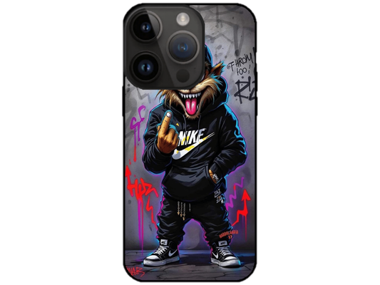 Skin Nike Cat, compatibil cu Apple iPhone 15 Pro Max, M0139