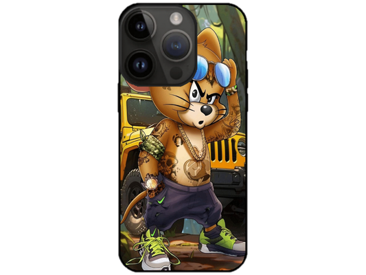 Skin Tom si Jerry 1, compatibil cu Apple iPhone 15 Pro Max, M0140