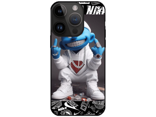 Skin Cool Strumf, compatibil cu Apple iPhone 15 Pro Max, M0143