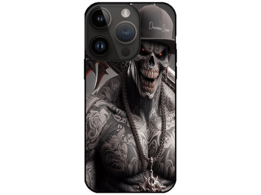 Skin Skullman, compatibil cu Apple iPhone 15 Pro Max, M0146