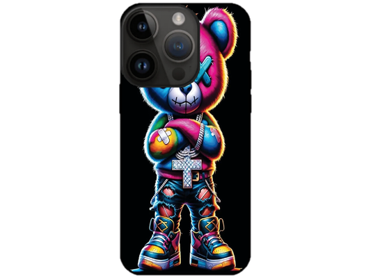 Skin Rainbow Bear 1, compatibil cu Apple iPhone 15 Pro Max, M0158