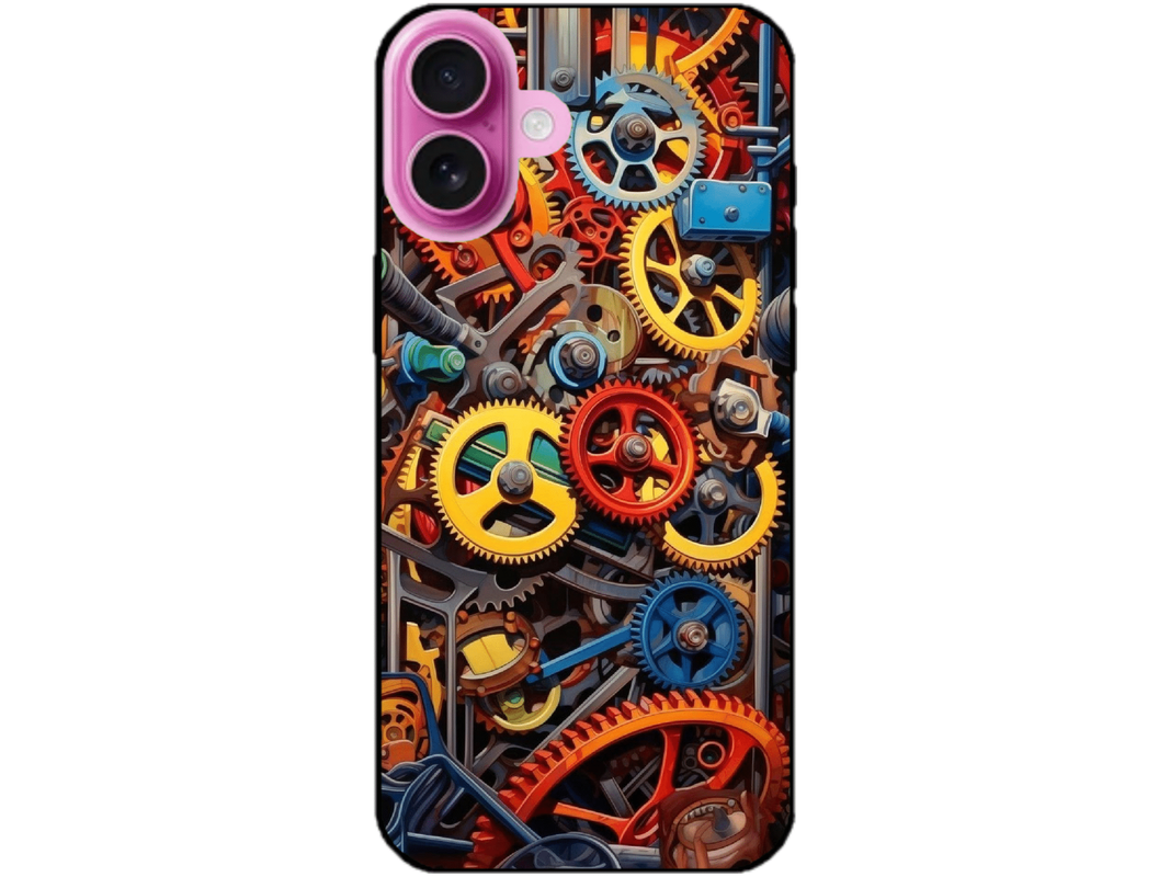 Skin Gears, compatibil cu Apple iPhone 16, M0013