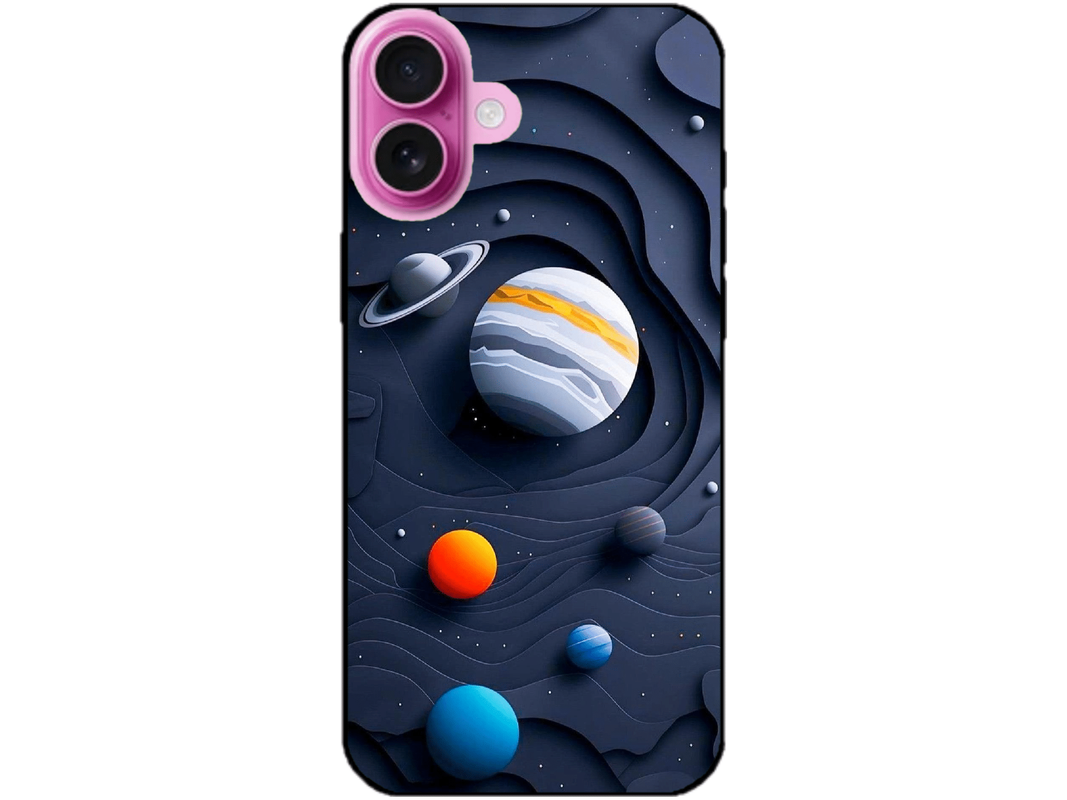 Skin Cosmos, compatibil cu Apple iPhone 16 Plus, M0022