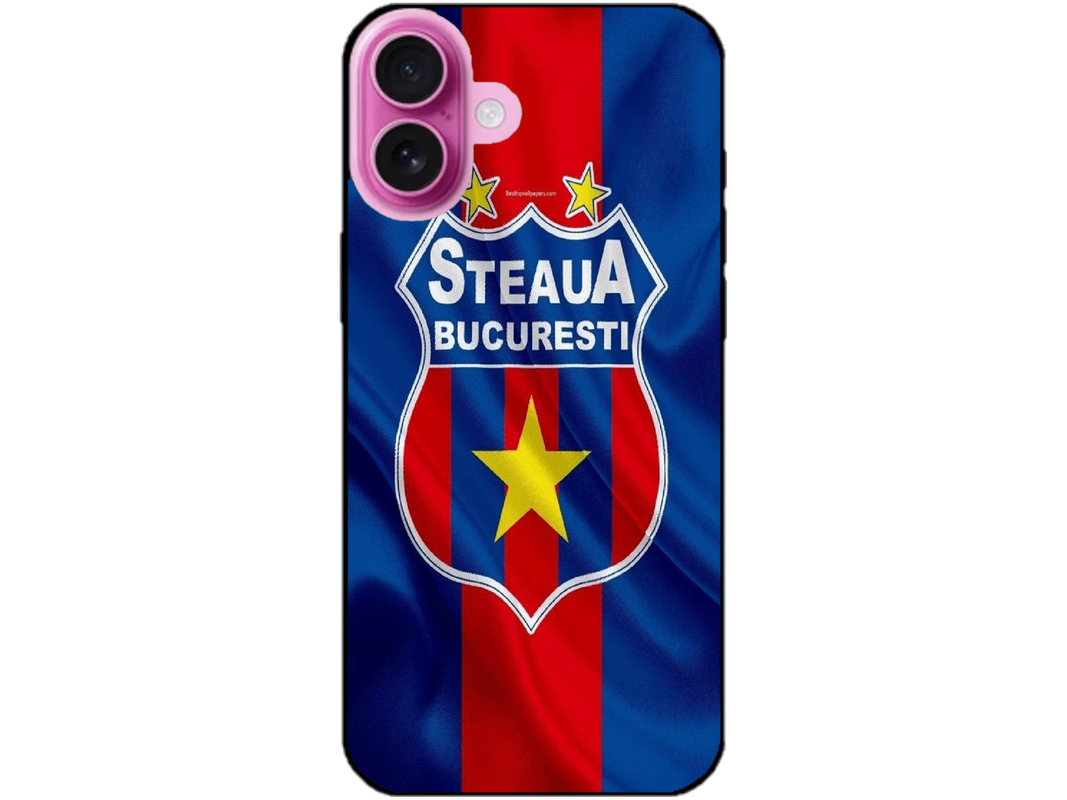 Skin Steaua Bucuresti, compatibil cu Apple iPhone 16 Plus, M0057