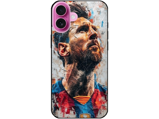 Skin Messi 1, compatibil cu Apple iPhone 16 Plus, M0077