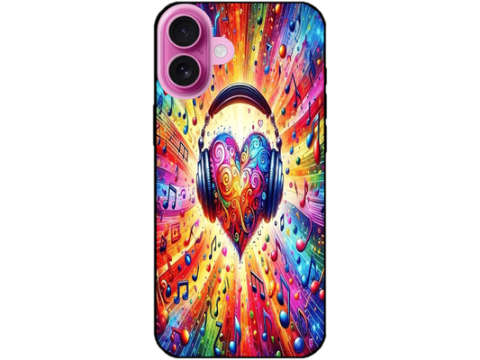 Skin Heart Song 1, compatibil cu Apple iPhone 16 Plus, M0086
