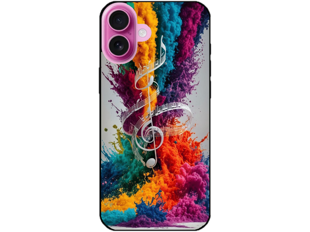 Skin Music Explosion, compatibil cu Apple iPhone 16 Plus, M0087