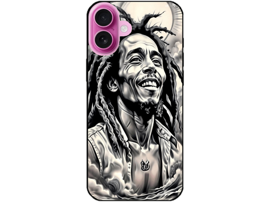 Skin Bob Marley, compatibil cu Apple iPhone 16 Plus, M0091