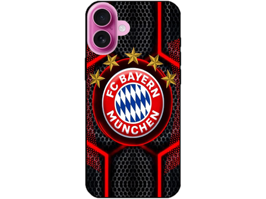 Skin FC Bayern 3, compatibil cu Apple iPhone 16 Plus, M0107