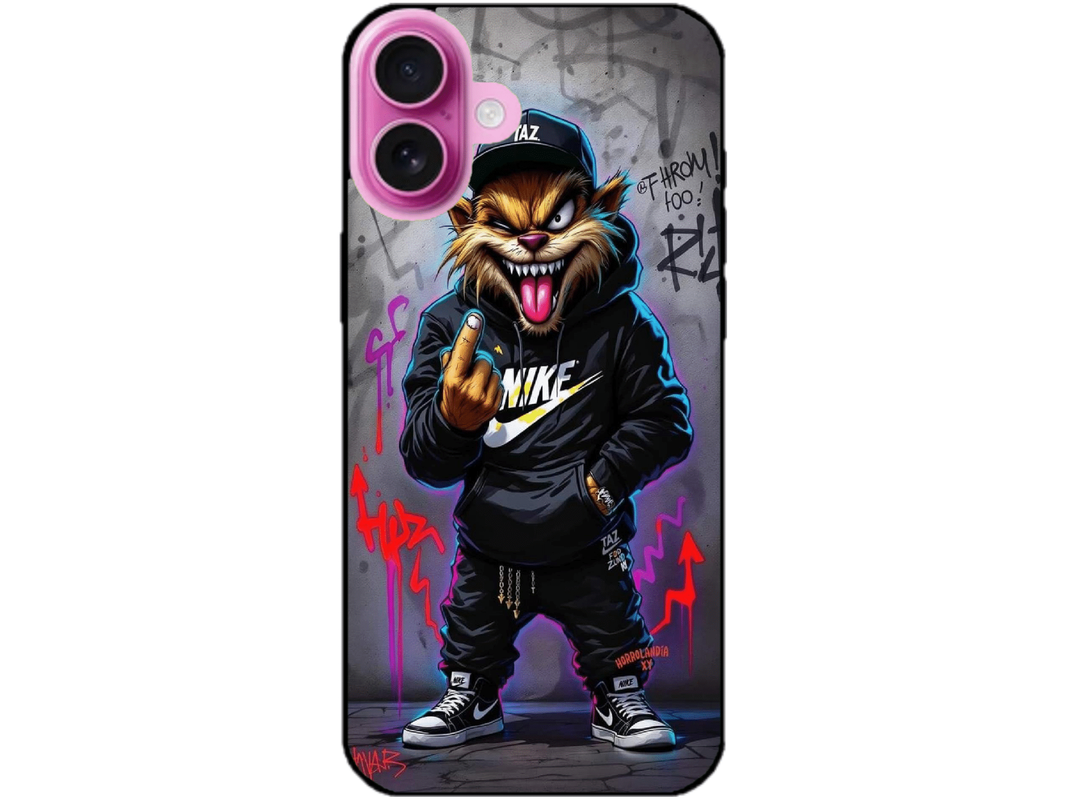 Skin Nike Cat, compatibil cu Apple iPhone 16 Plus, M0139