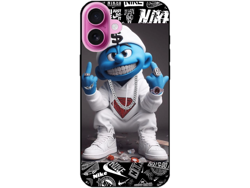 Skin Cool Strumf, compatibil cu Apple iPhone 16 Plus, M0143
