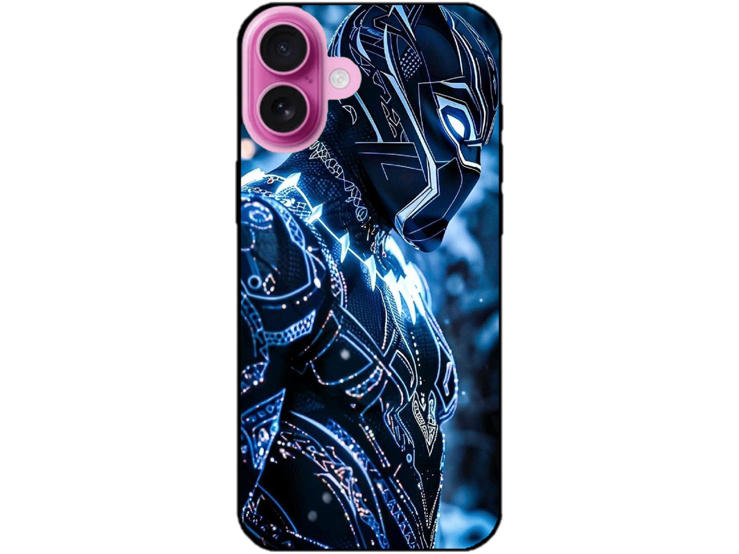 Skin Black Panther, compatibil cu Apple iPhone 16 Plus, M0147