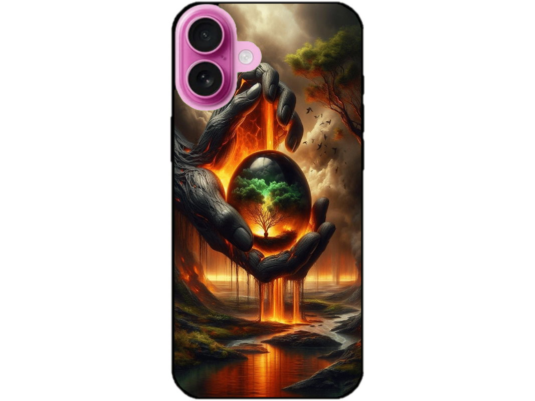 Skin Earth, compatibil cu Apple iPhone 16 Plus, M0153