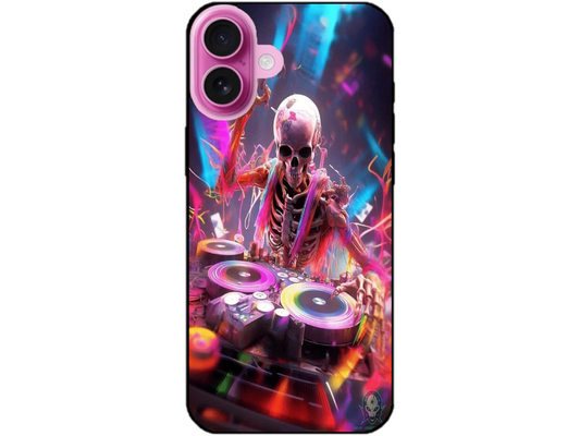 Skin DJ Bones, compatibil cu Apple iPhone 16 Plus, M0163