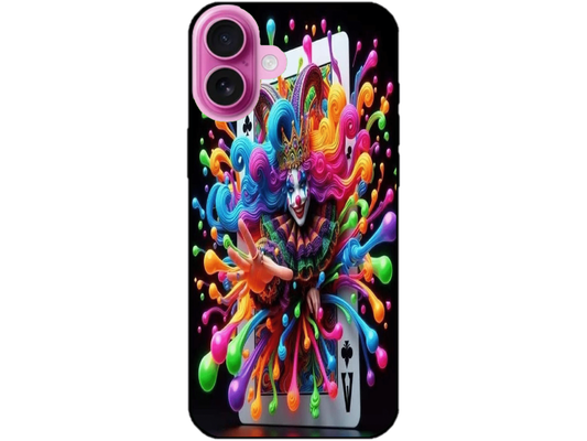 Skin Joker Card, compatibil cu Apple iPhone 16, M0176