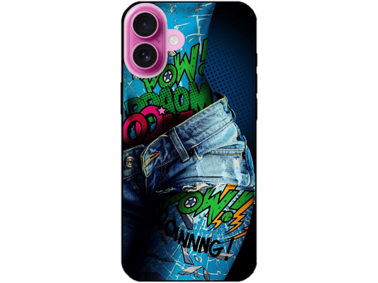 Skin Pow, compatibil cu Apple iPhone 16, M0188
