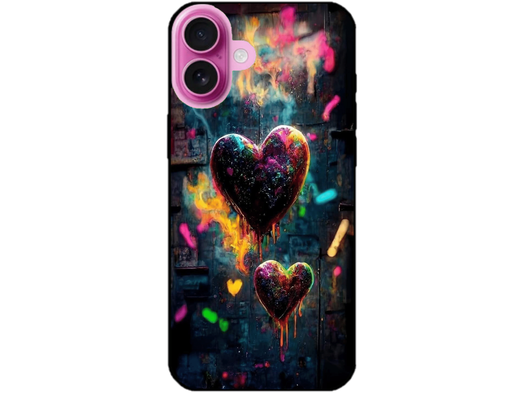 Skin Hearts, compatibil cu Apple iPhone 16 Plus, M0190