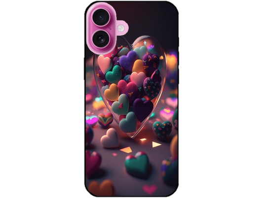 Skin Heart of Hearts, compatibil cu Apple iPhone 16 Plus, M0220