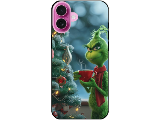 Skin Grinch, compatibil cu Apple iPhone 16 Plus, M0222