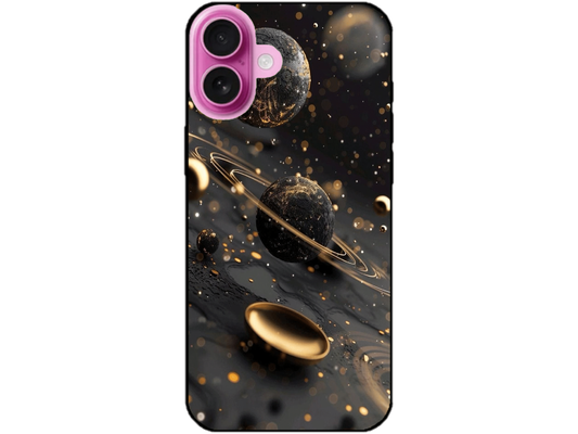 Skin Small Planets, compatibil cu Apple iPhone 16 Plus, M0224