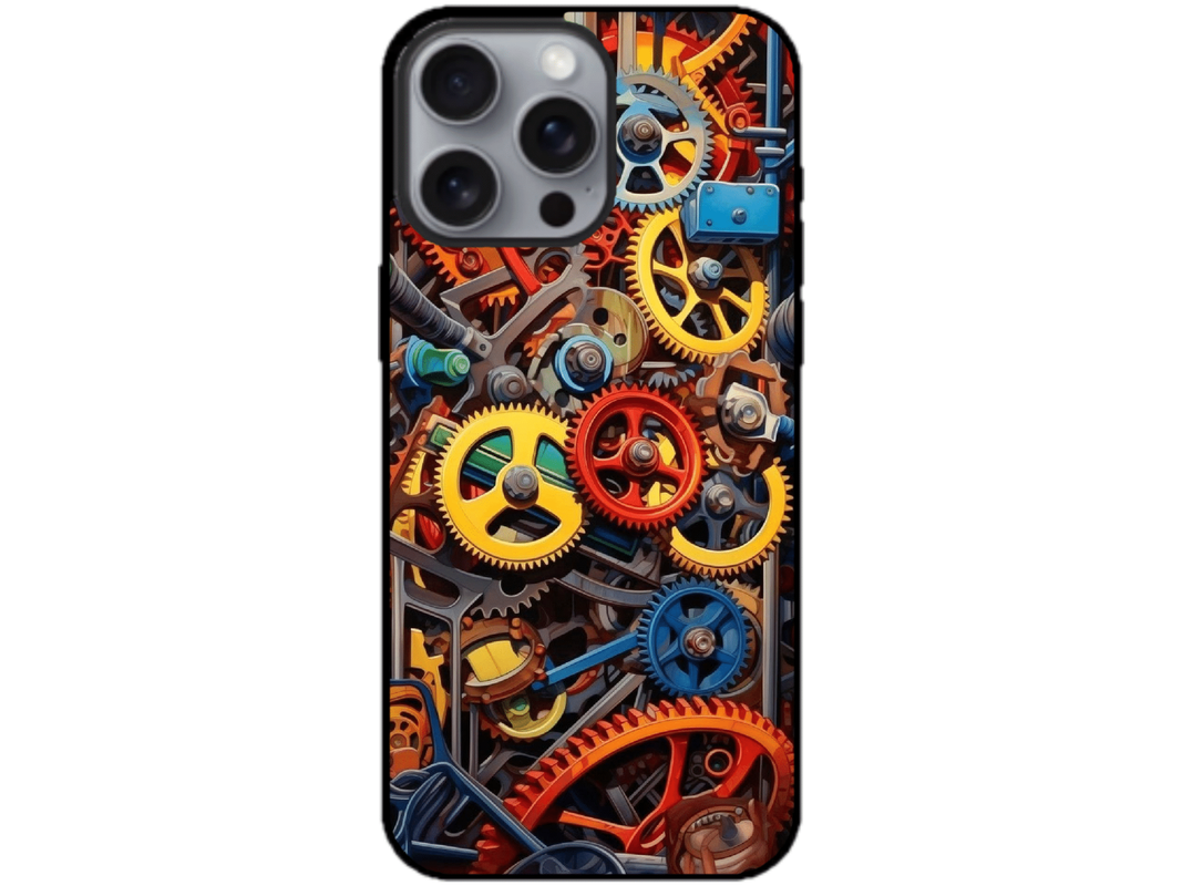 Skin Gears, compatibil cu Apple iPhone 16 Pro, M0013