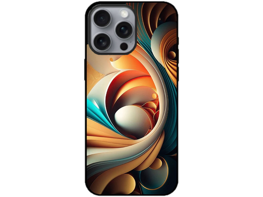 Skin Abstract, compatibil cu Apple iPhone 16 Pro, M0041