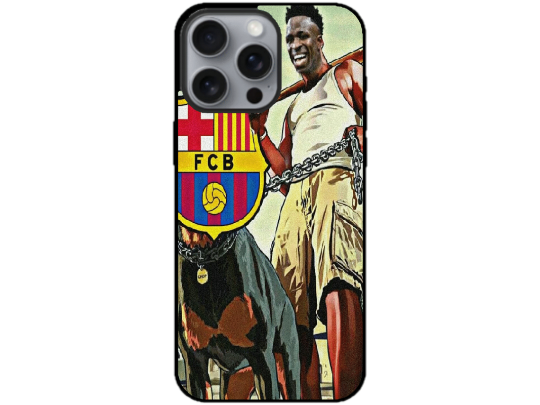 Skin FC Barcelona 1, compatibil cu Apple iPhone 16 Pro, M0055