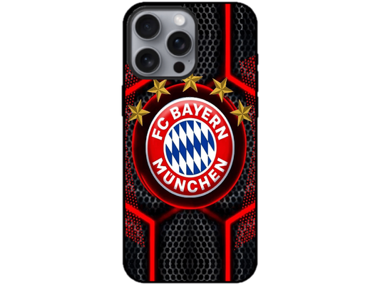Skin FC Bayern 3, compatibil cu Apple iPhone 16 Pro, M0107