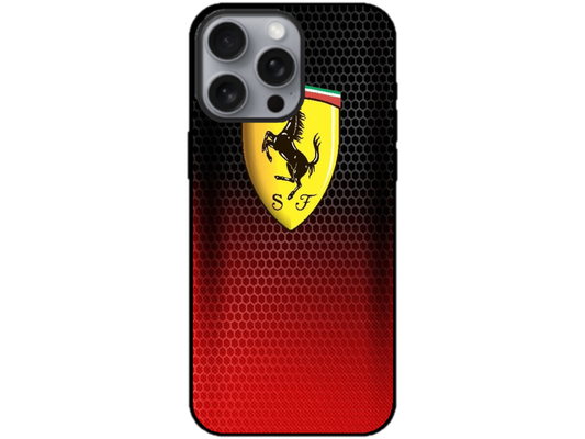 Skin Ferrari, compatibil cu Apple iPhone 16 Pro, M0110