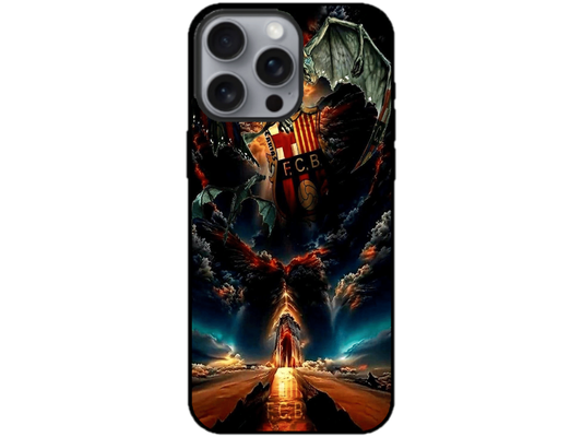 Skin FC Barcelona 2, compatibil cu Apple iPhone 16 Pro, M0121