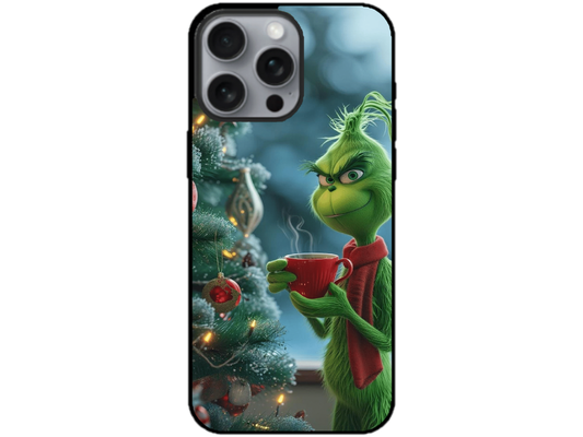 Skin Grinch, compatibil cu Apple iPhone 16 Pro Max, M0222