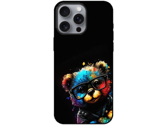 Skin Rainbow Bear 5, compatibil cu Apple iPhone 16 Pro Max, M0228