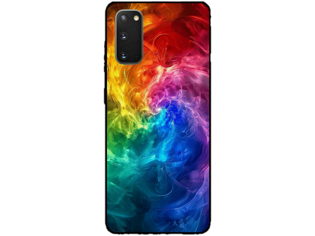 Skin Rainbow Clouds, compatibil cu Samsung Galaxy S20 5G, M0040