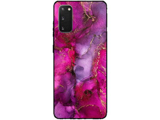 Skin Pink Marble, compatibil cu Samsung Galaxy S20, M0043