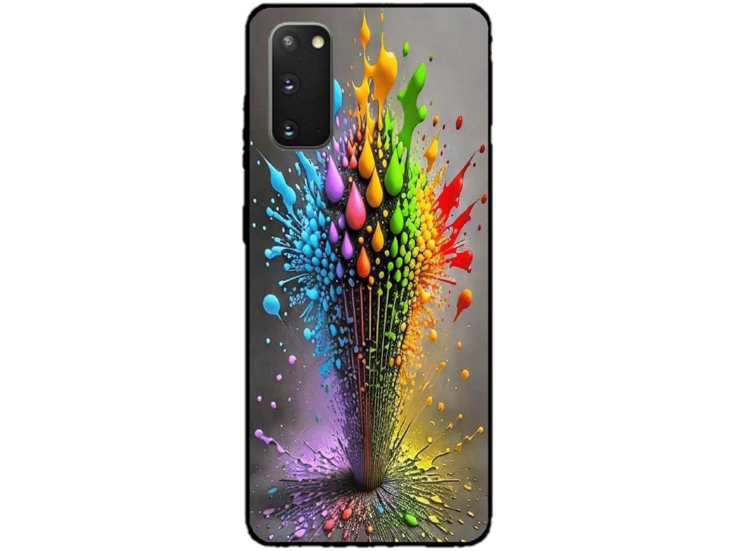 Skin Paint Bomb, compatibil cu Samsung Galaxy S20 5G, M0067