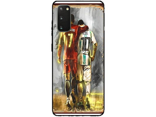 Skin Messi si Ronaldo 2, compatibil cu Samsung Galaxy S20 5G, M0069