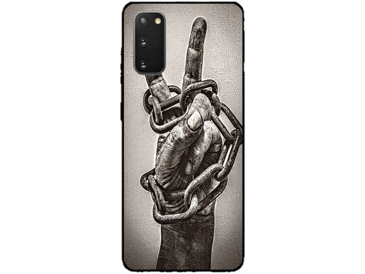 Skin Chains, compatibil cu Samsung Galaxy S20, M0081