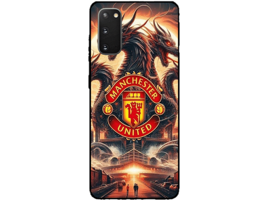 Skin Manchester United 1, compatibil cu Samsung Galaxy S20, M0096