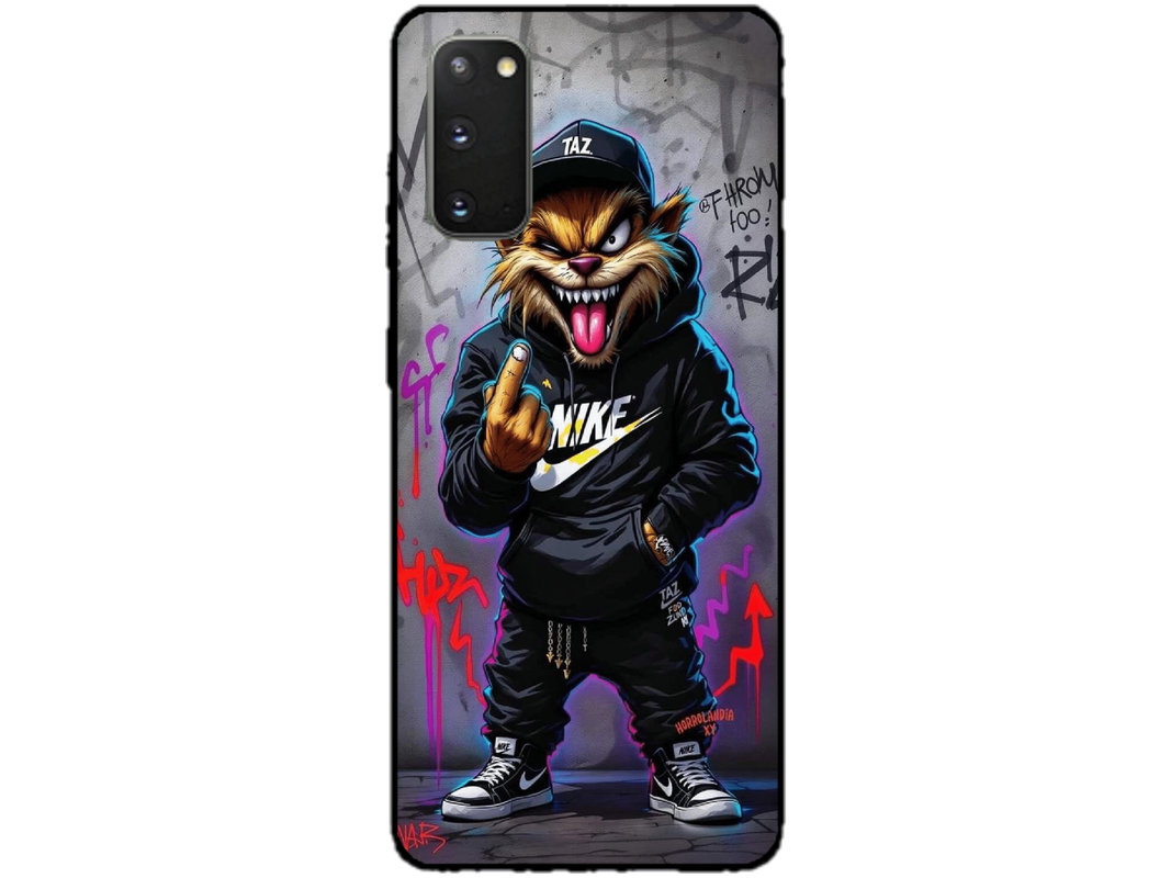 Skin Nike Cat, compatibil cu Samsung Galaxy S20 5G, M0139