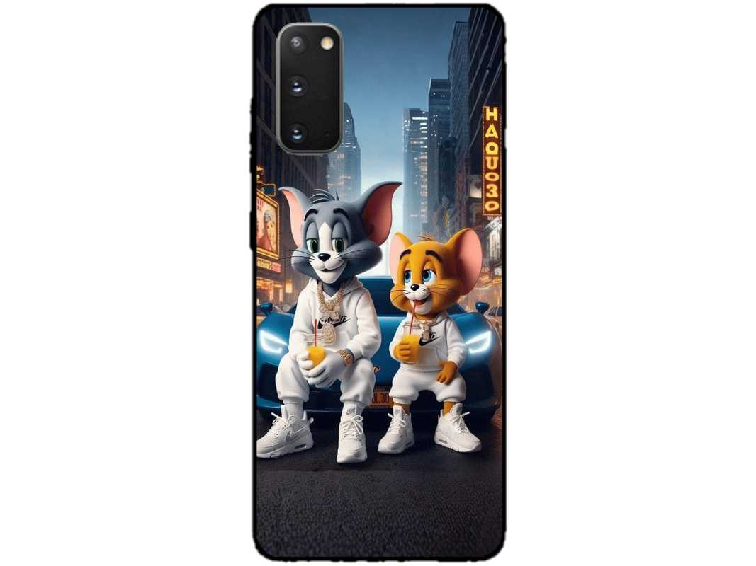 Skin Tom si Jerry 3, compatibil cu Samsung Galaxy S20 5G, M0144