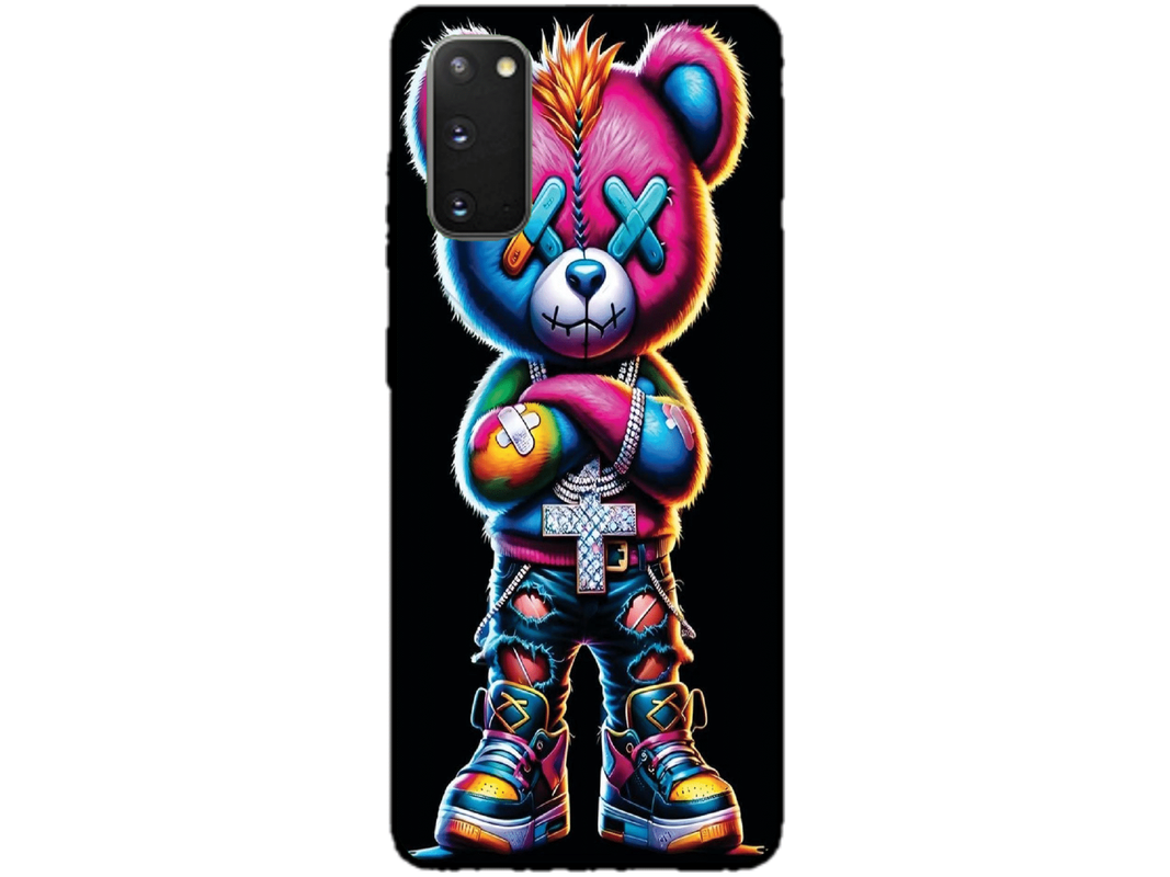 Skin Rainbow Bear 1, compatibil cu Samsung Galaxy S20, M0158