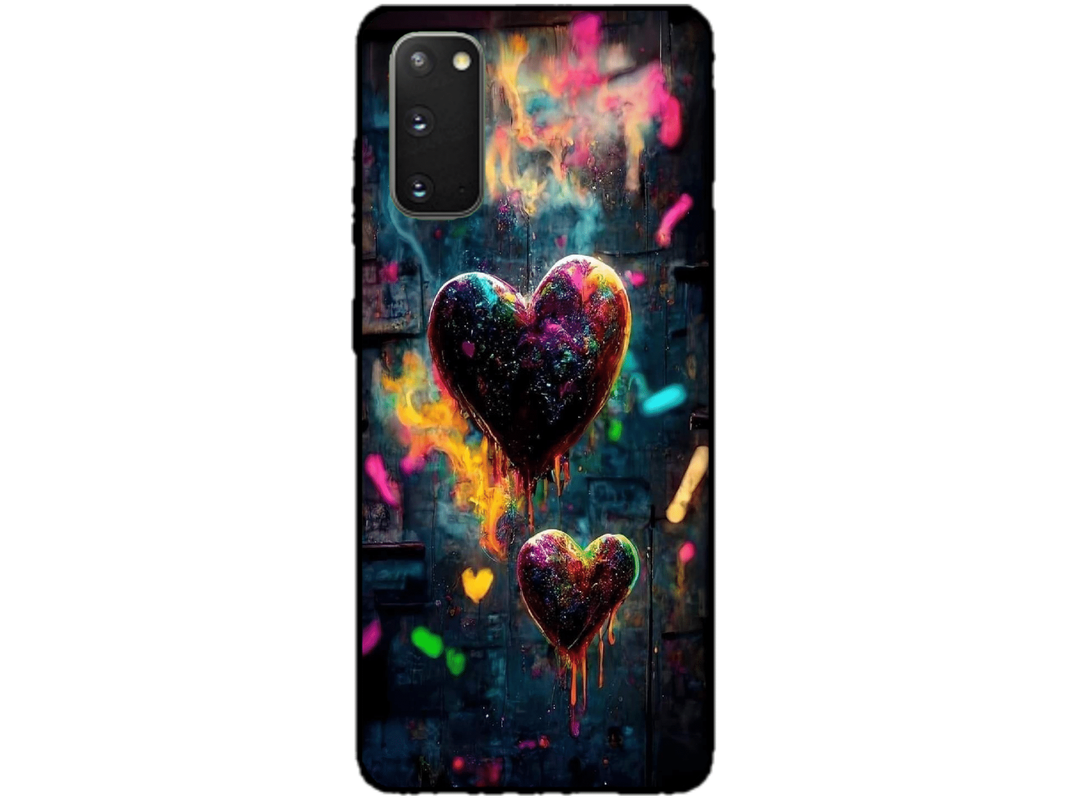 Skin Hearts, compatibil cu Samsung Galaxy S20 5G, M0190
