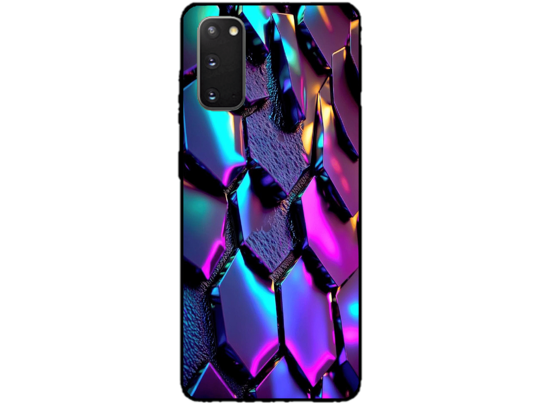 Skin Hexagons 2, compatibil cu Samsung Galaxy S20, M0214